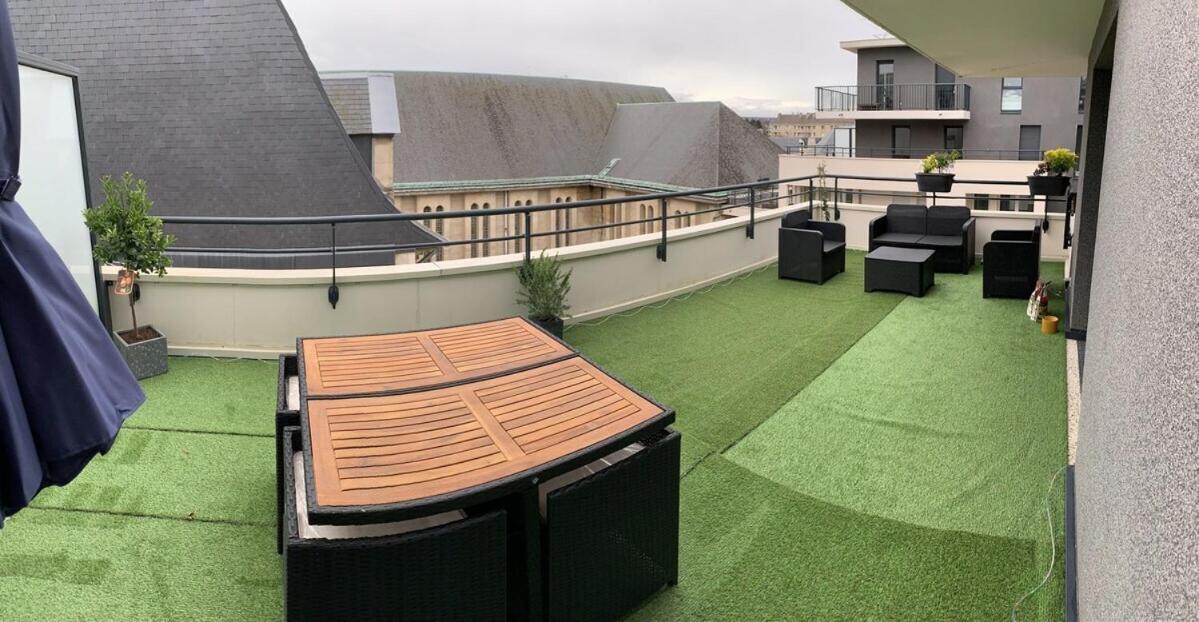 La Cigale Apartment Caen Bagian luar foto